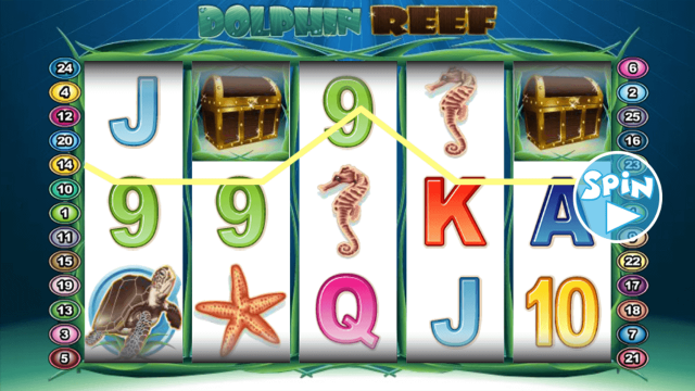 Характеристики слота Dolphin Reef 2