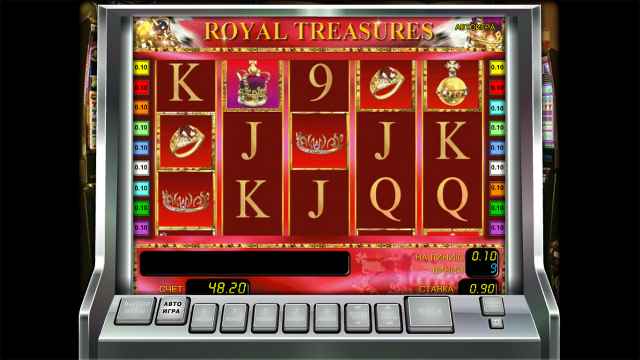 Характеристики слота Royal Treasures 4