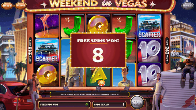 Игровой интерфейс Weekend In Vegas 2